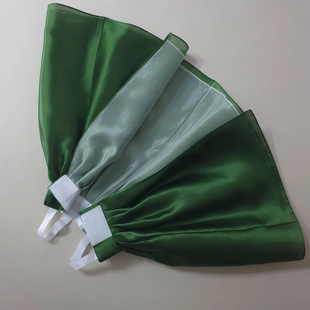 Green Girl Hanbok skirt by Native Korean