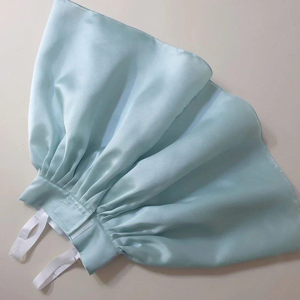 Light blue Girl Hanbok skirt by Native Korean