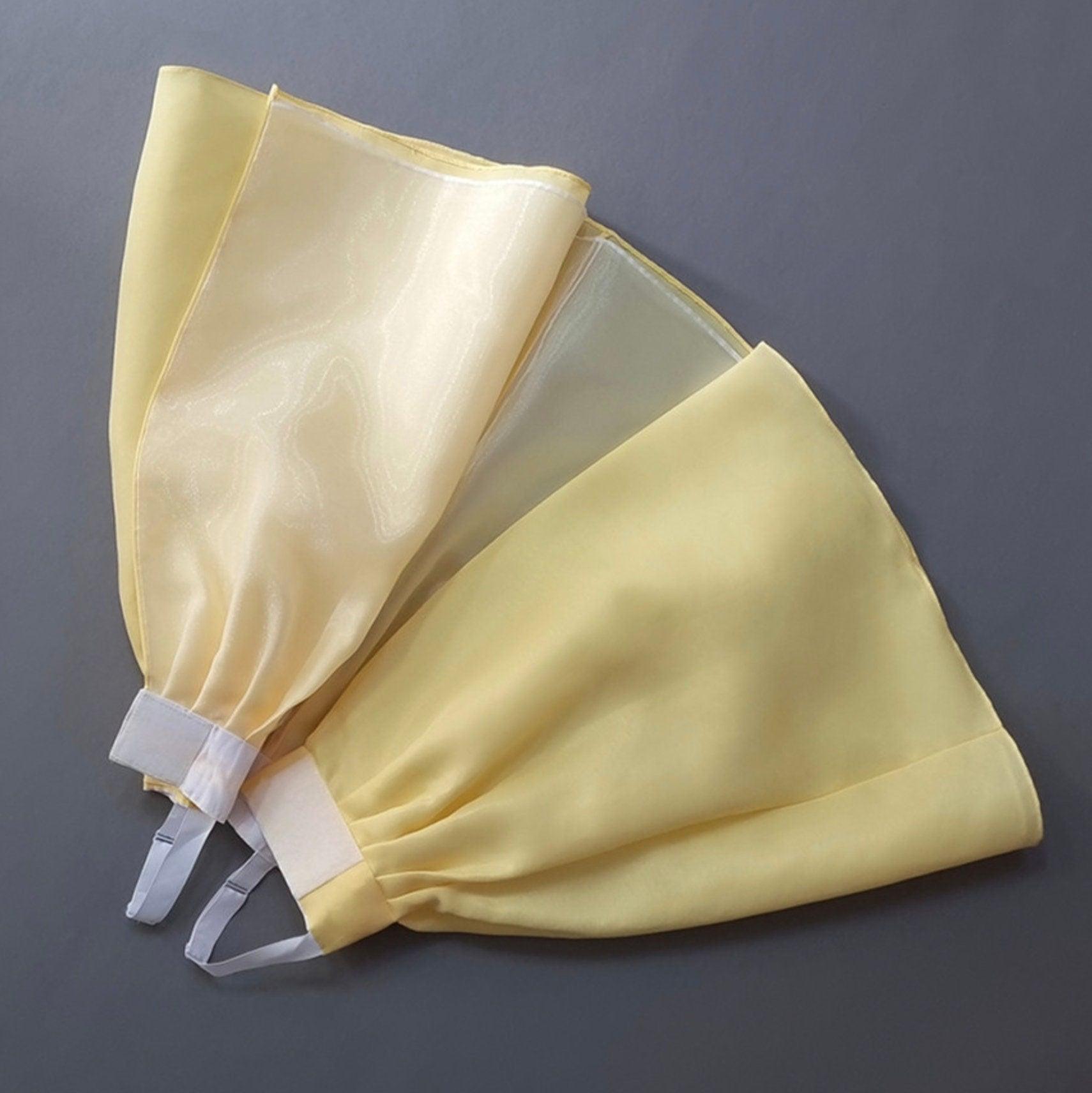 Iseo White Yellow Skirt Girl Hanbok (100D-15YR) - Native Korean