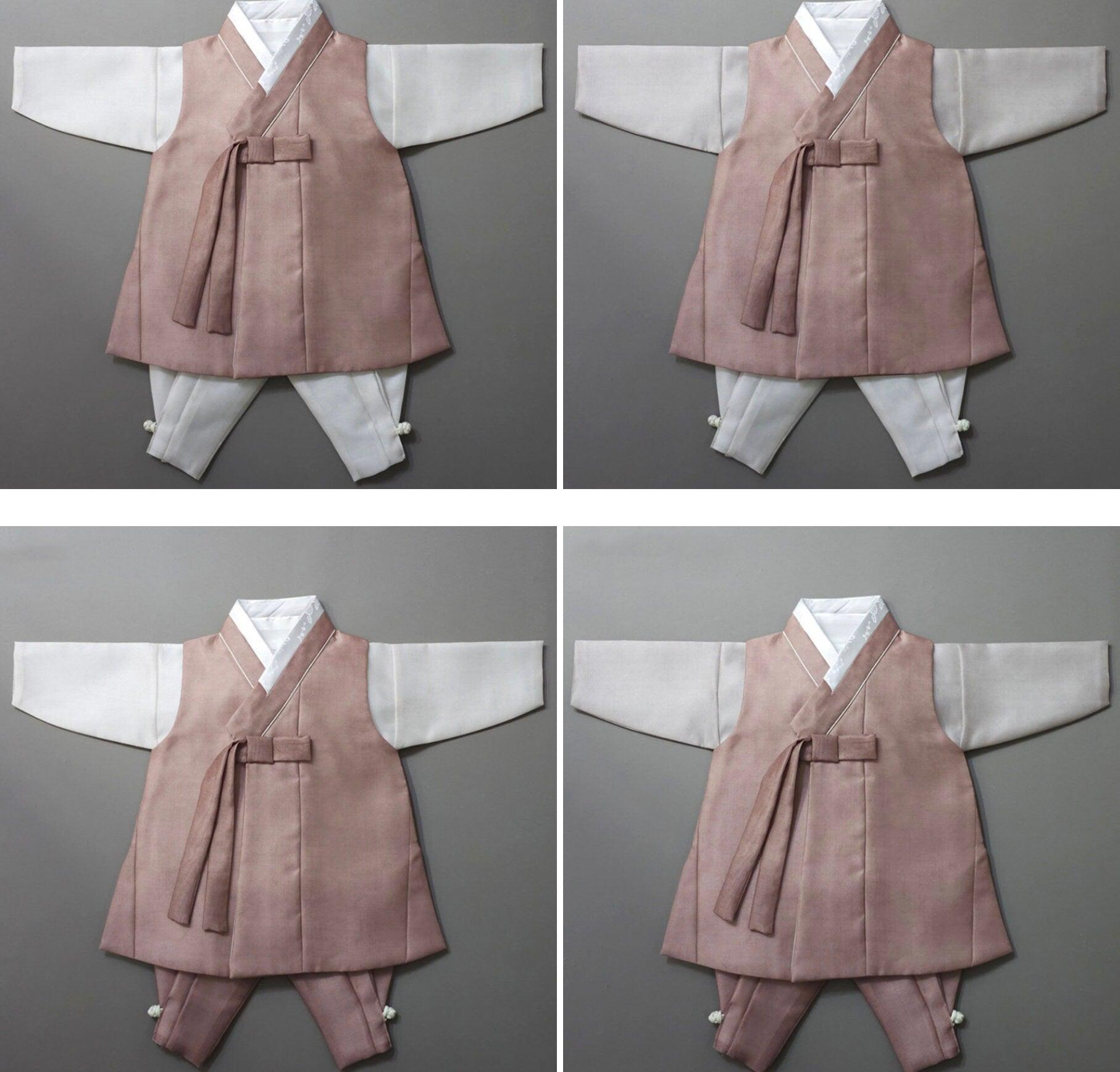 Jaehee Brown Boy Hanbok (100D-10YR) - Native Korean