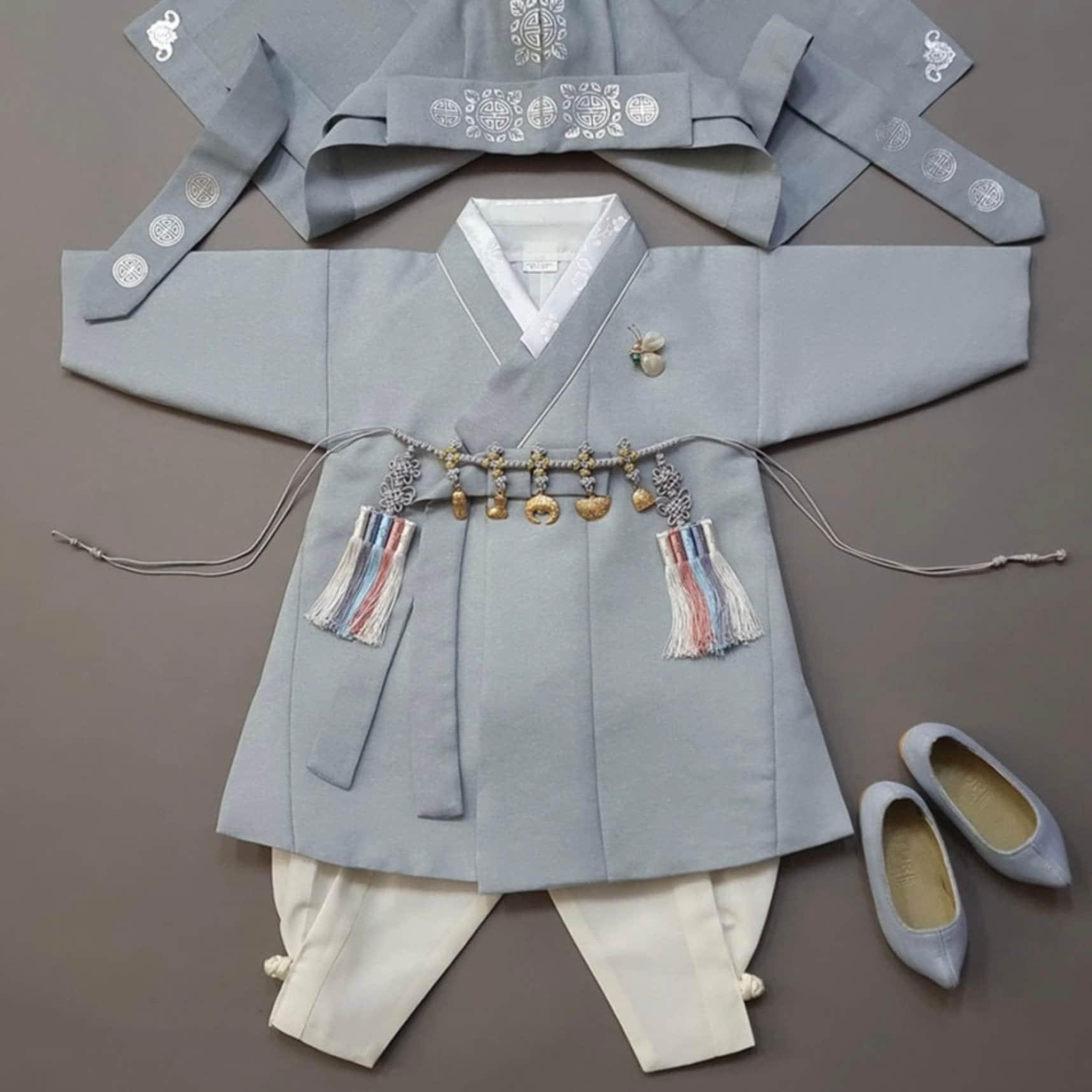 Jeongjin D.Sky Boy Hanbok (100D-10YR) - Native Korean
