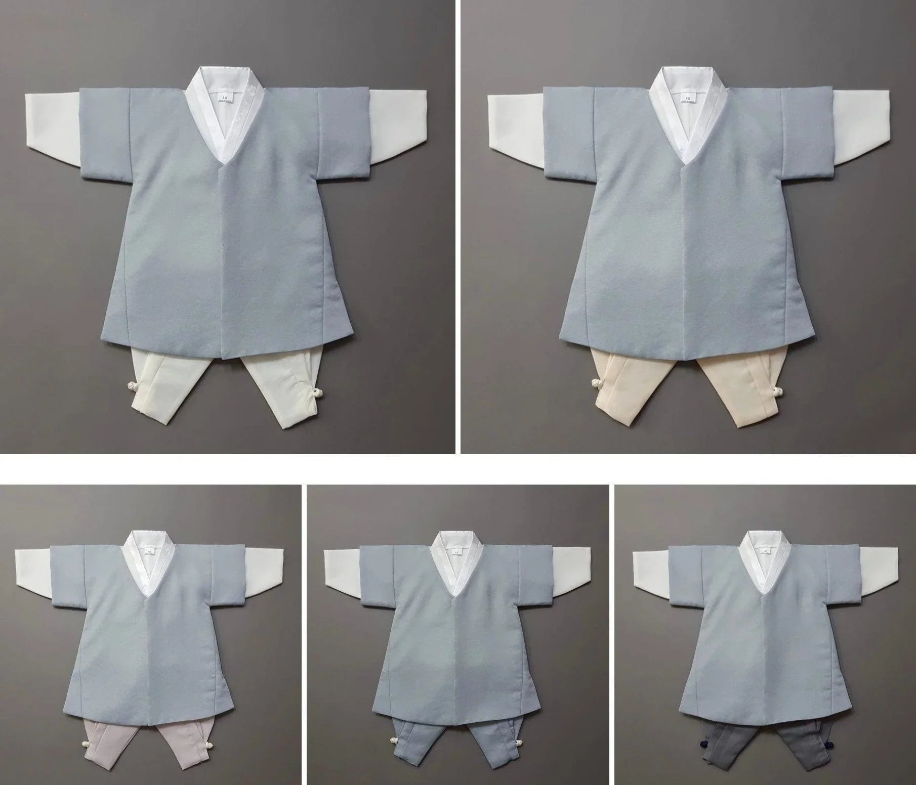 Joon D.Sky Solid 5 Color Pants Boy Hanbok (100D-10YR) - Native Korean