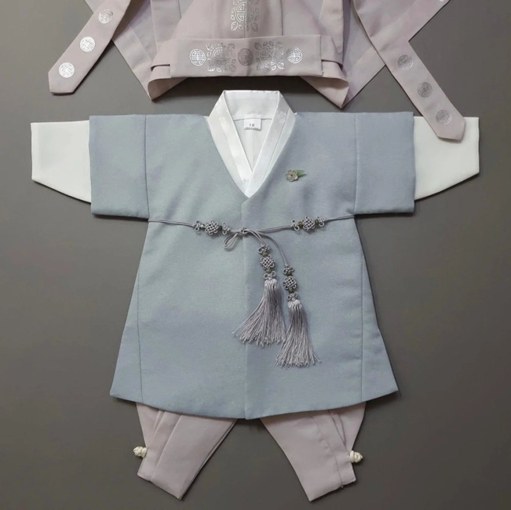 Joon D.Sky Solid 5 Color Pants Boy Hanbok (100D-10YR) - Native Korean