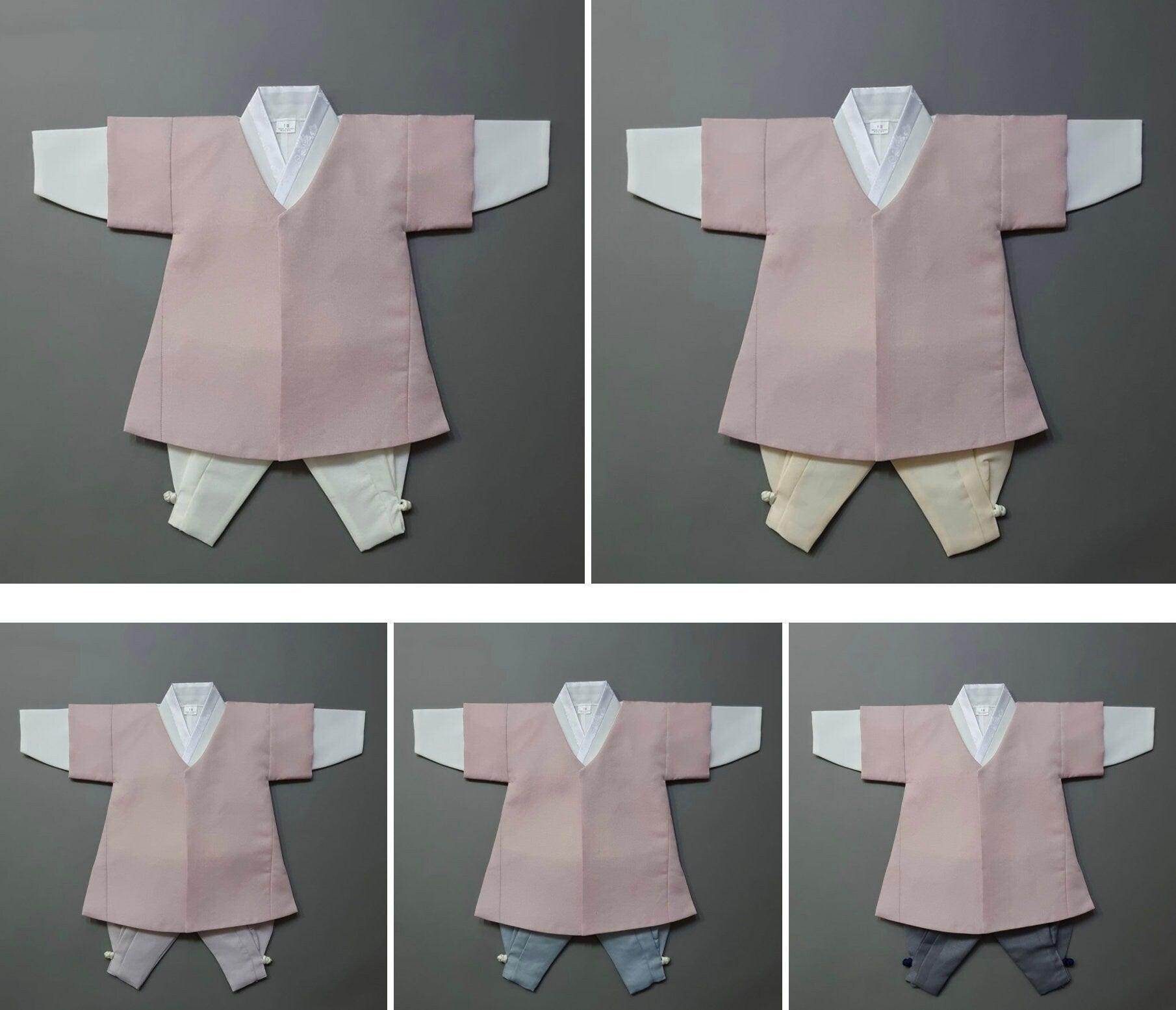 Joon Indie Pink Solid Boy Hanbok (100D-10YR) - Native Korean