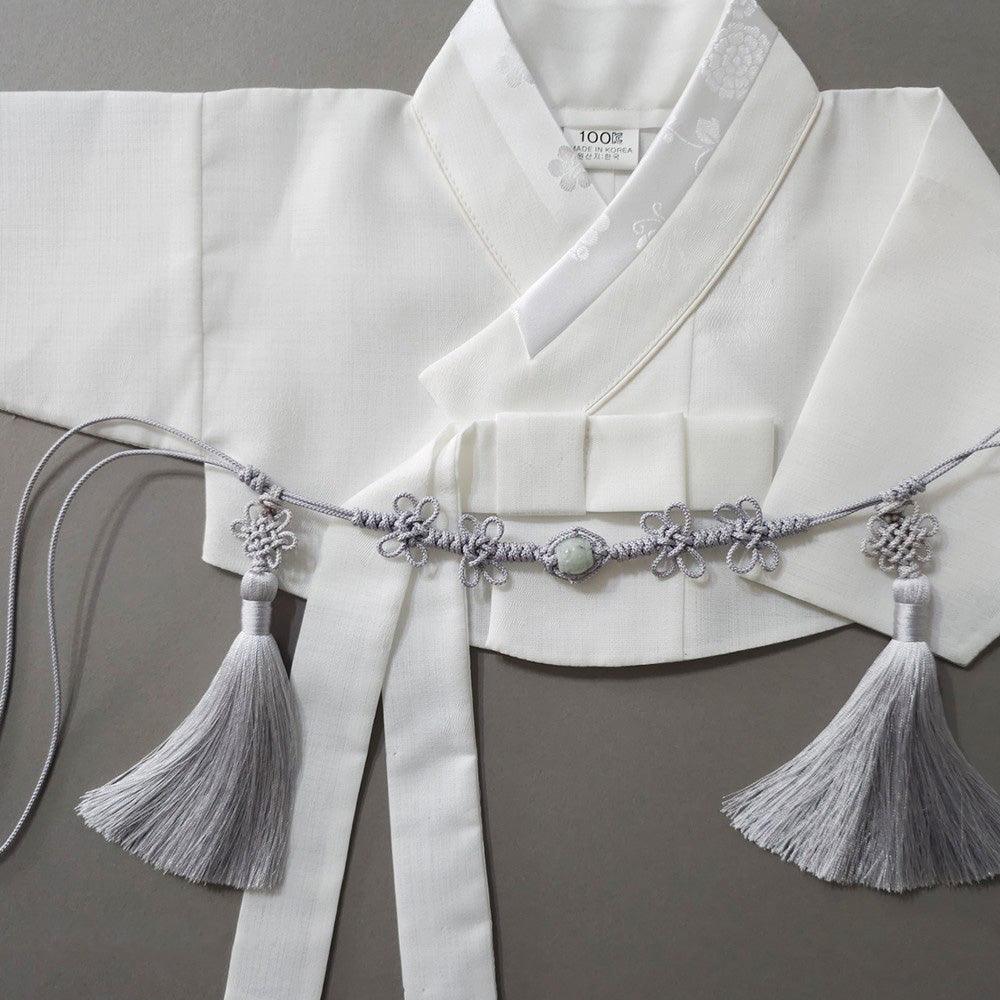 Knotted Jade Tassel Belt - Native Korean