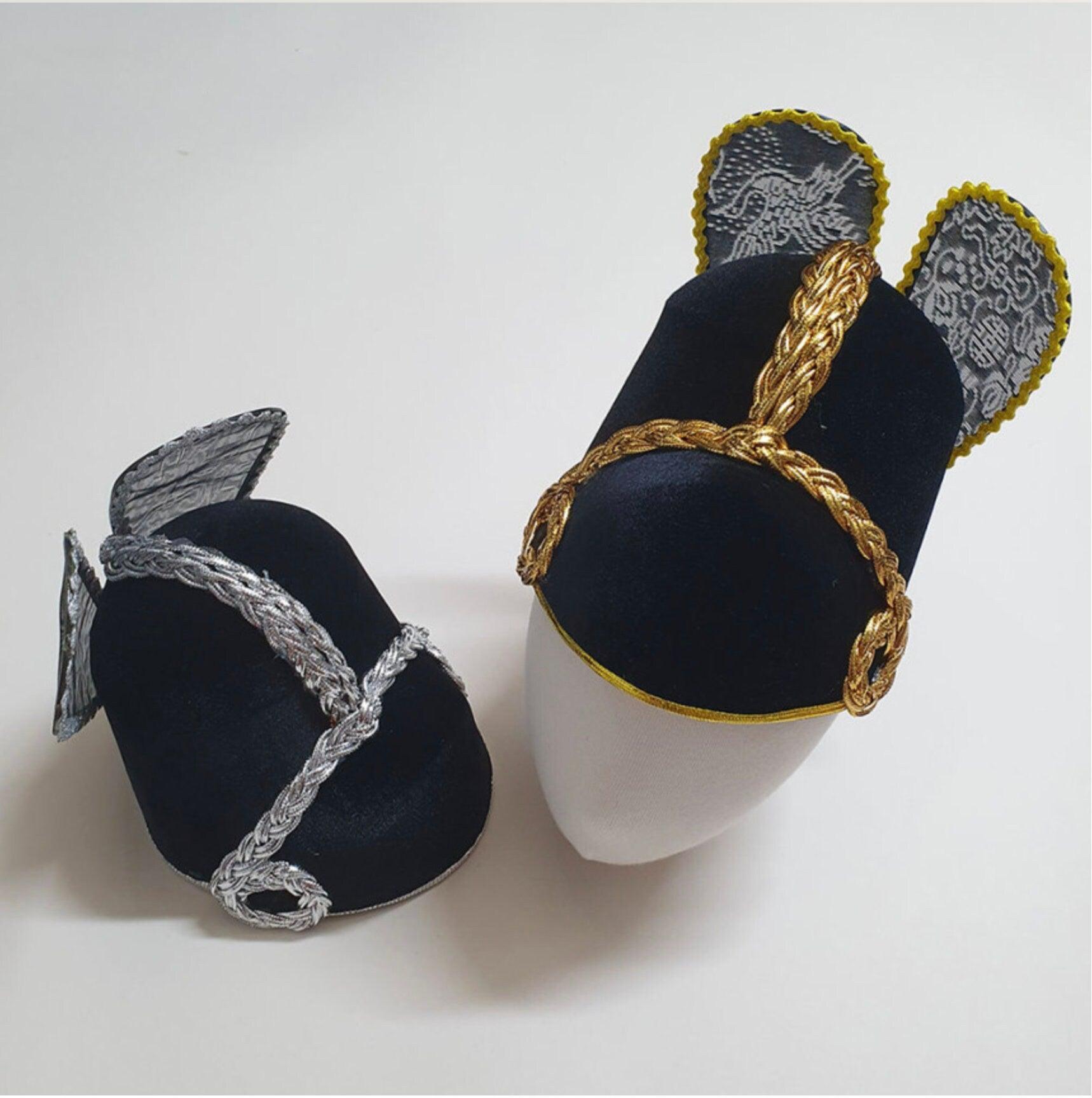 Korean Traditional Imperial Boy Hat, 익선관 - Native Korean