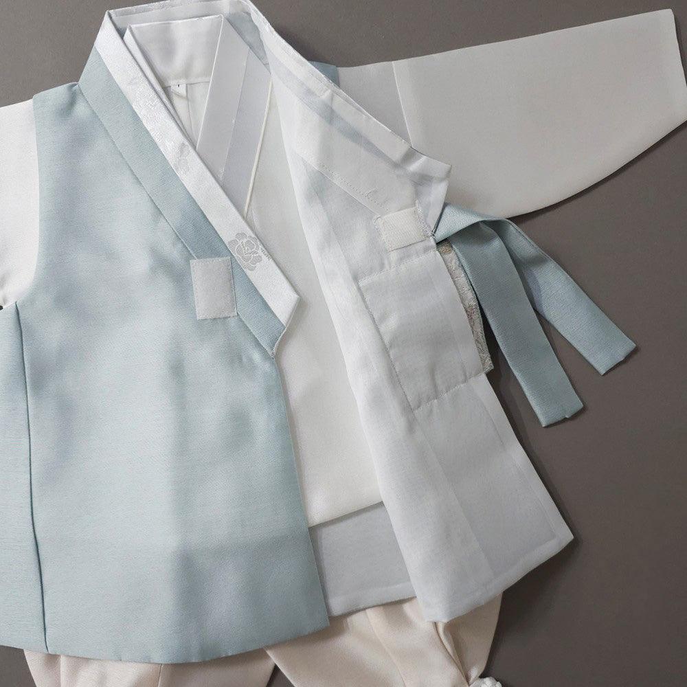 Kyoung-joon Mint Boy Hanbok (100D-12YR) - Native Korean