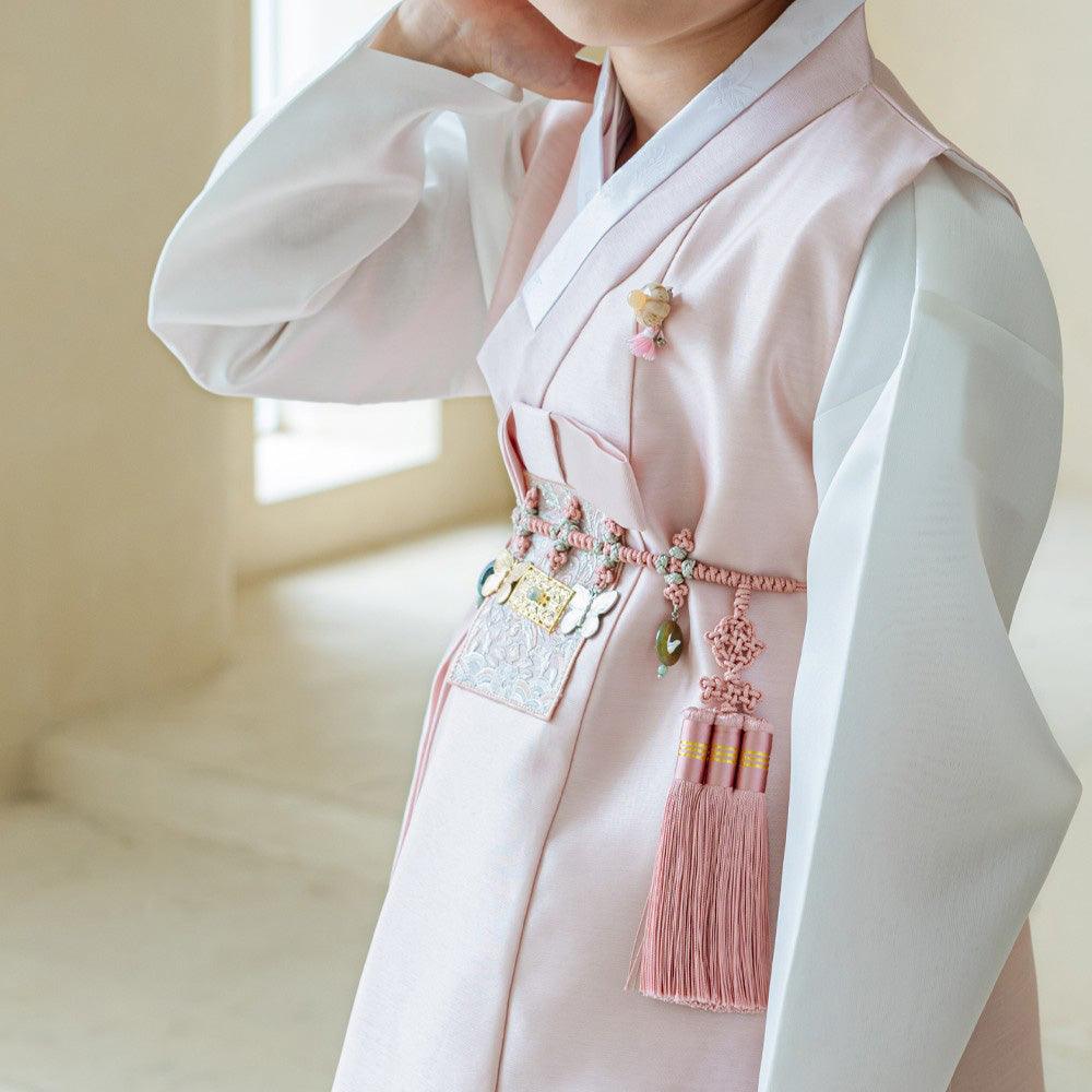 Kyoung-joon Pink Boy Hanbok (100D-12YR) - Native Korean