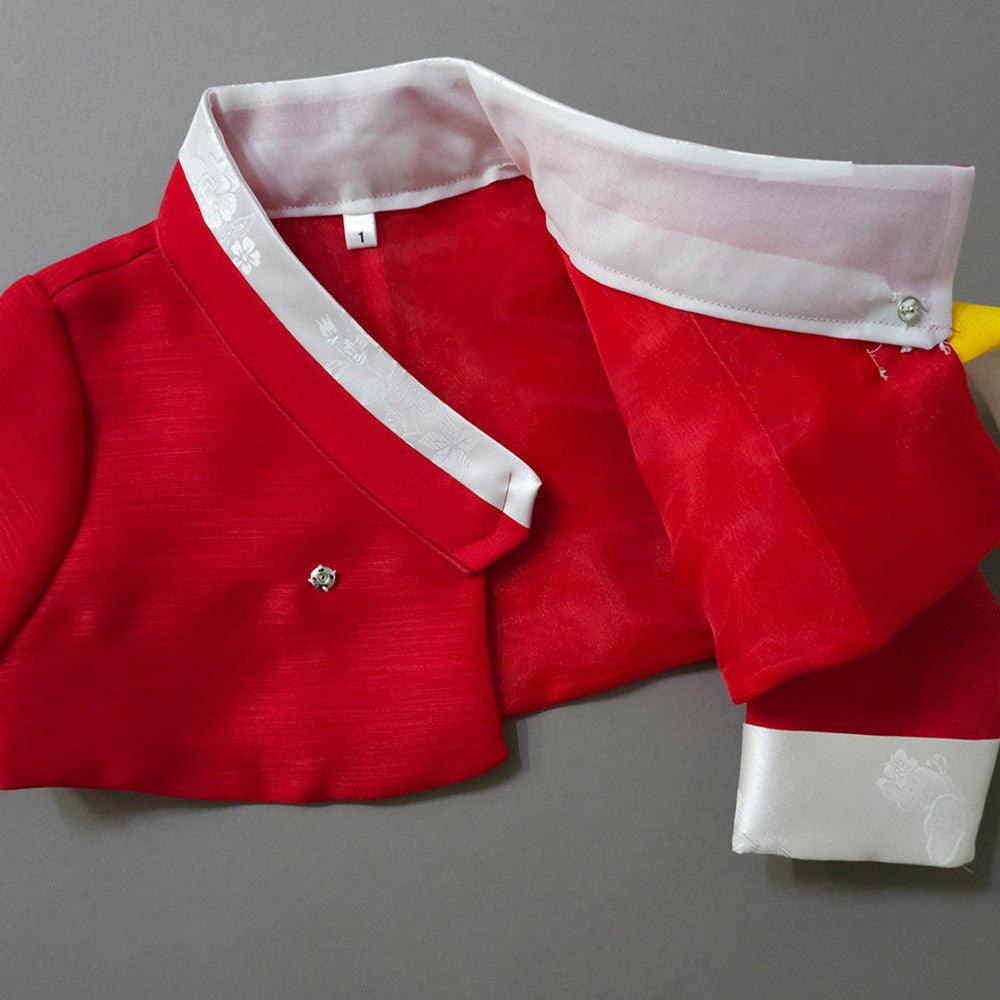Lori Red Yellow Girl Hanbok (1-8YR) - Native Korean