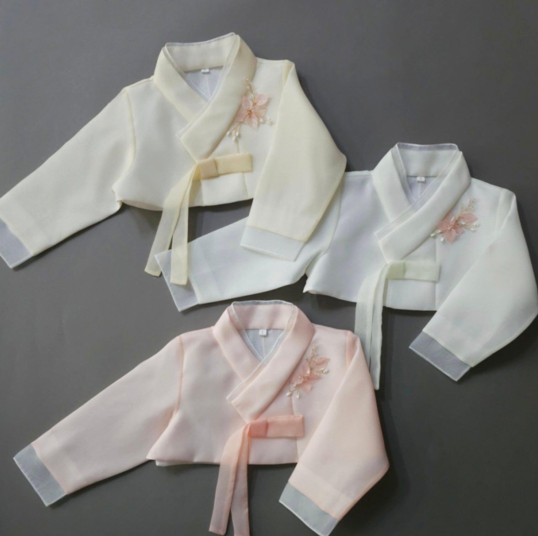 Miho Layered Green Dress Girl Hanbok (1-8YR) - Native Korean