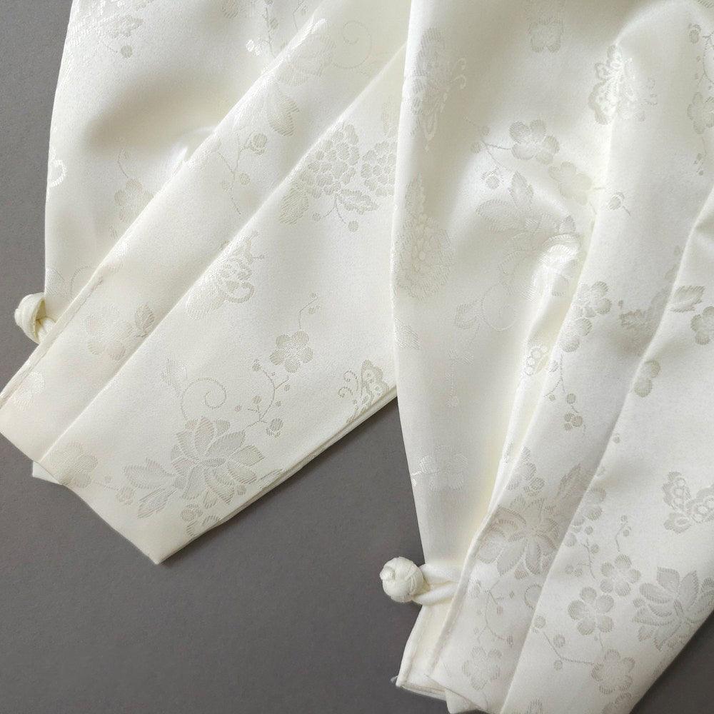 Minjae Navy Ivory Boy Hanbok (100D-10YR) - Native Korean