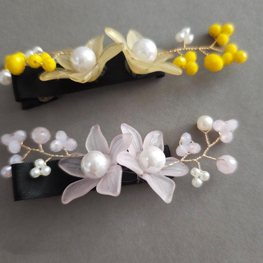 Nari Floral Hairpin - Native Korean
