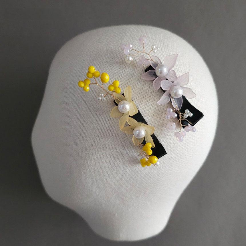 Nari Floral Hairpin - Native Korean