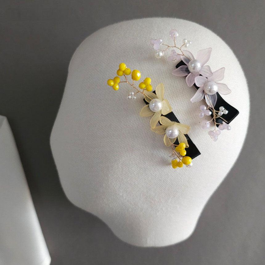 Nari Floral Hairpin - Native Korean