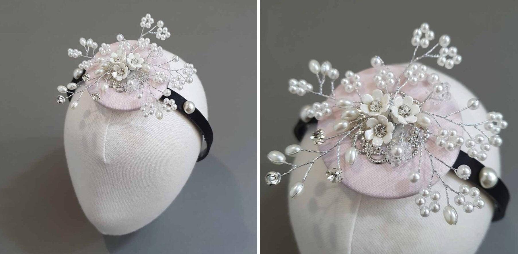 New Pearl Flower Headband - Native Korean