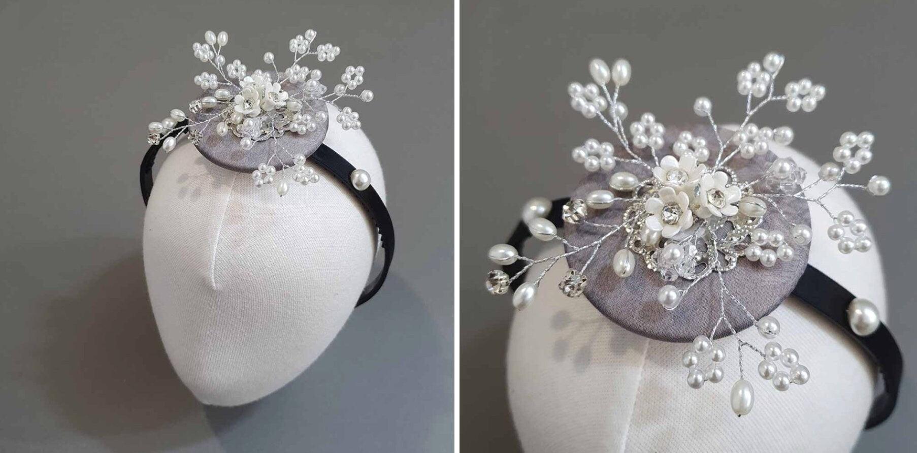 New Pearl Flower Headband - Native Korean
