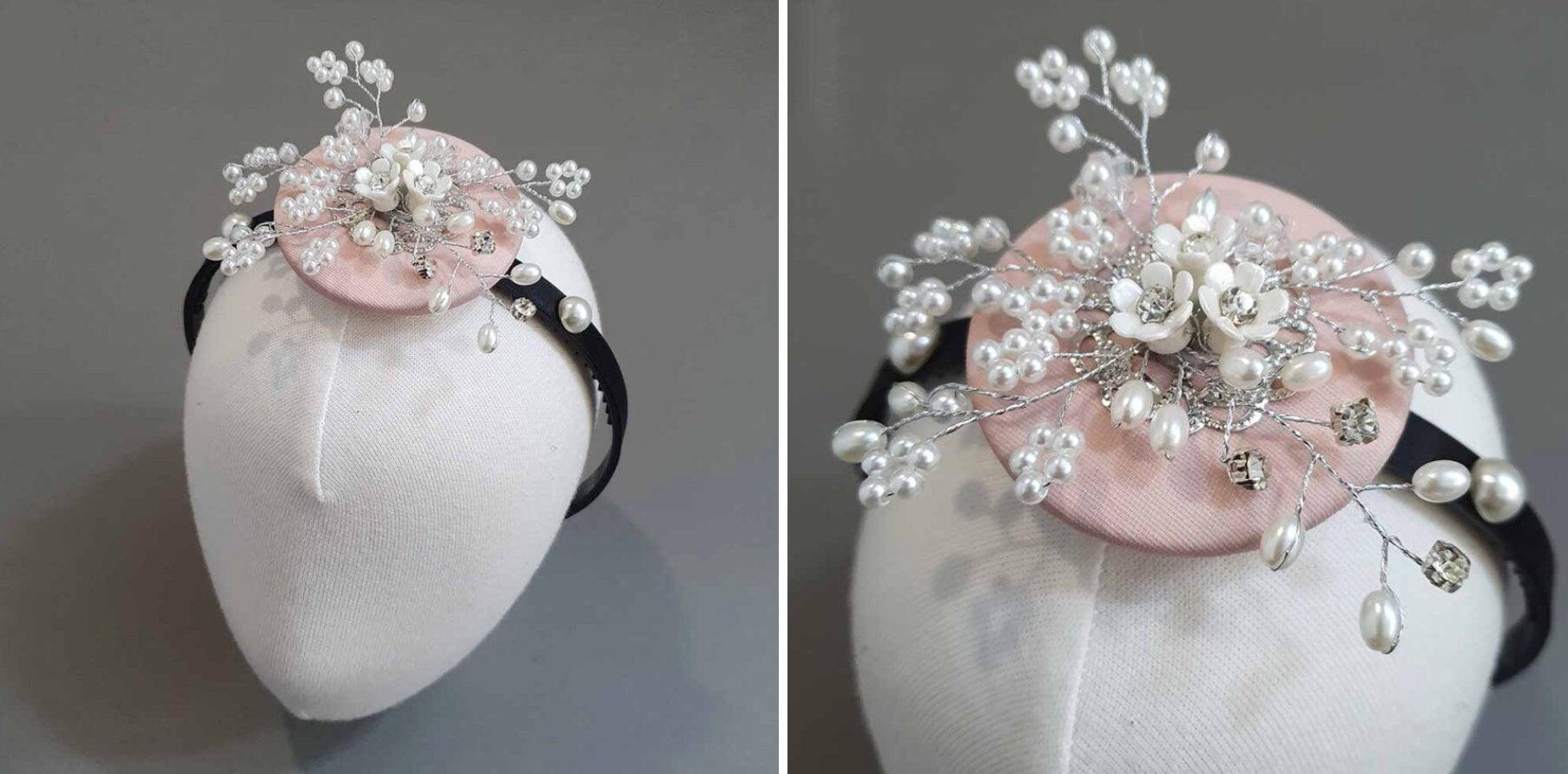 New Pearl Flower Headband - Native Korean