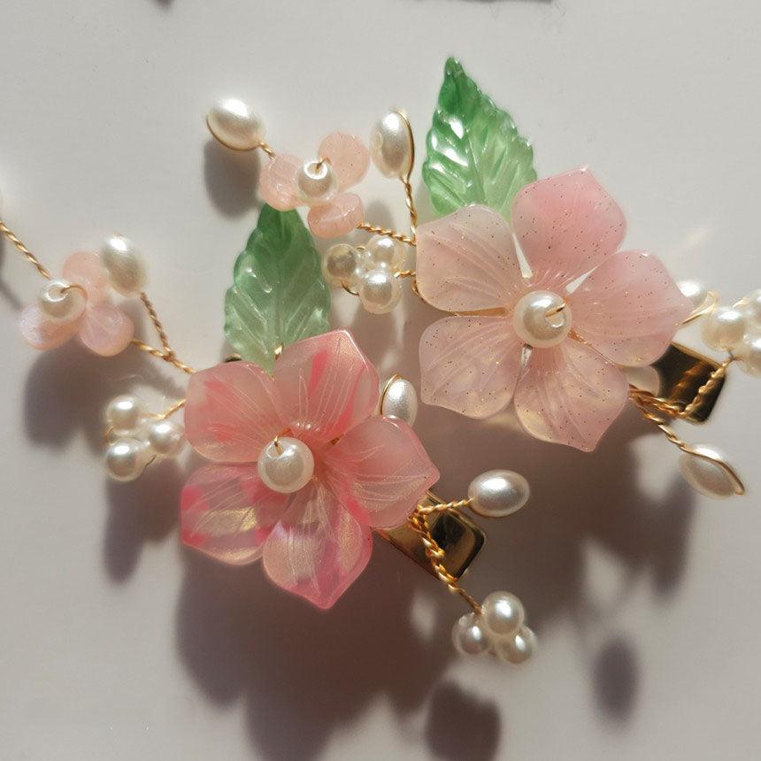 Pastel Bloom Hairpin - Native Korean
