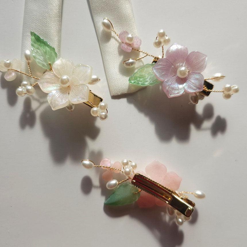 Pastel Bloom Hairpin - Native Korean