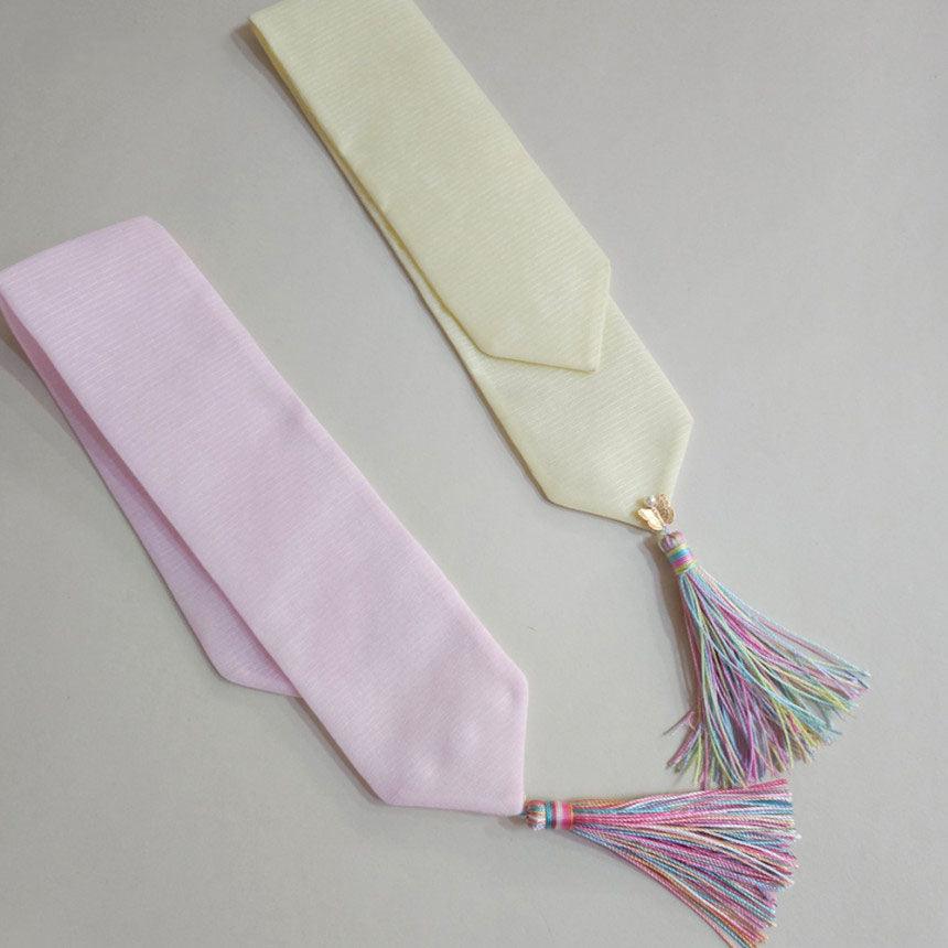 Pastel Butterfly Tassel Hair Tie - Native Korean