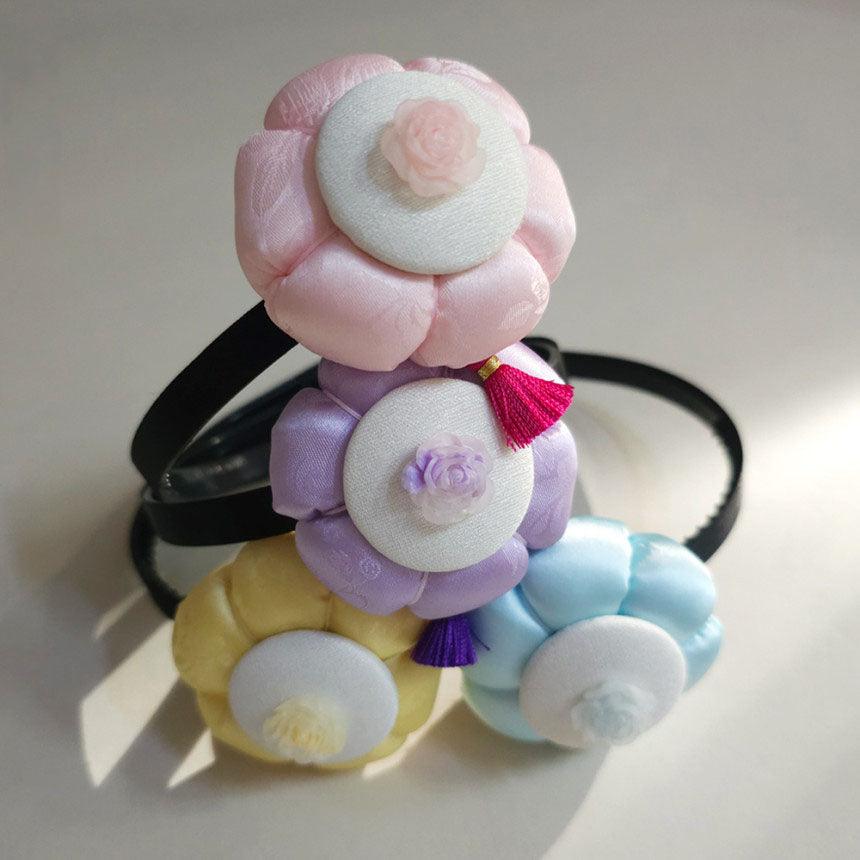 Pastel Pumpkin Headband - Native Korean
