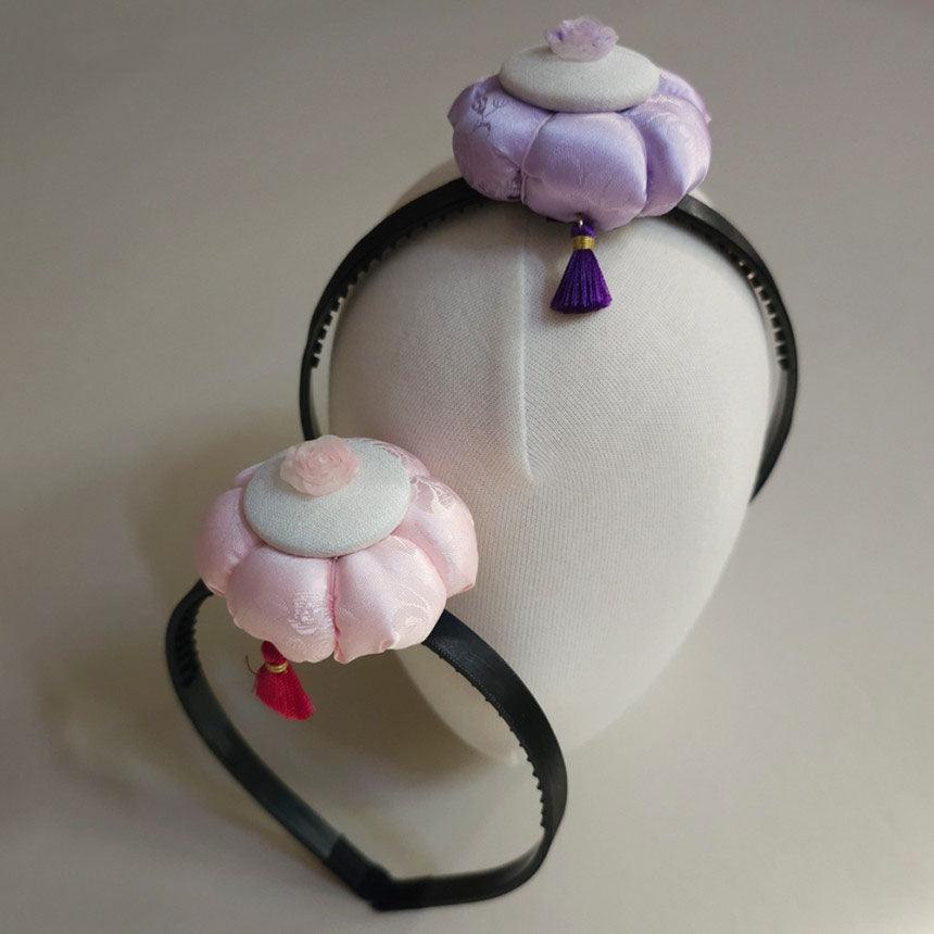 Pastel Pumpkin Headband - Native Korean