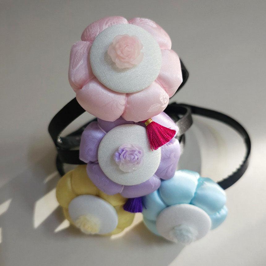 Pastel Pumpkin Headband - Native Korean