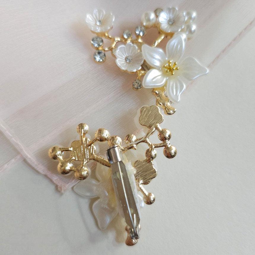 Pearl Bloom Brooch - Native Korean