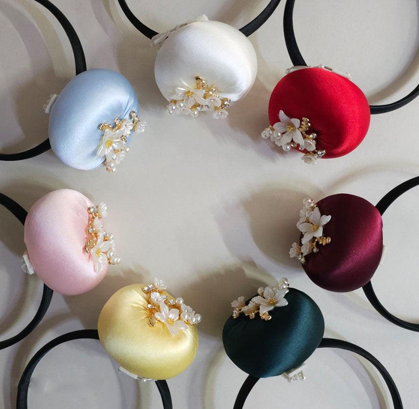 Pearl Bloom Cushion Headband - Native Korean