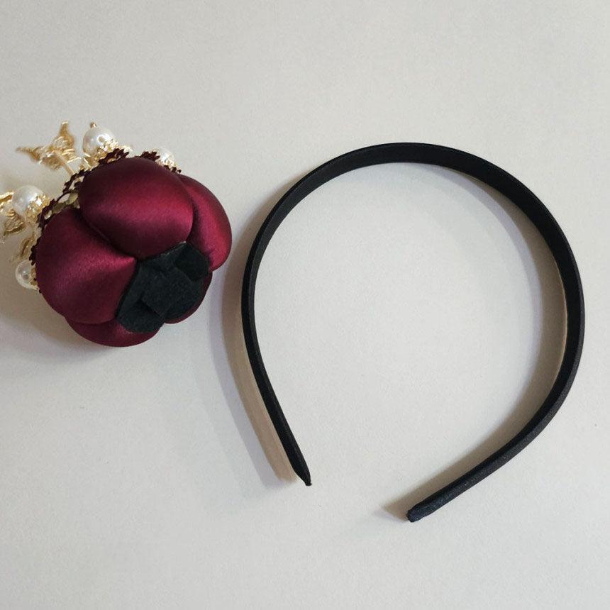 Pearl Bloom Cushion Headband - Native Korean