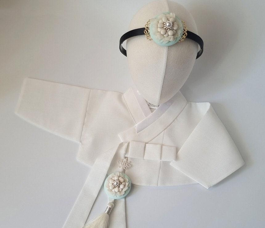 Pearl Daisy Headband - Native Korean