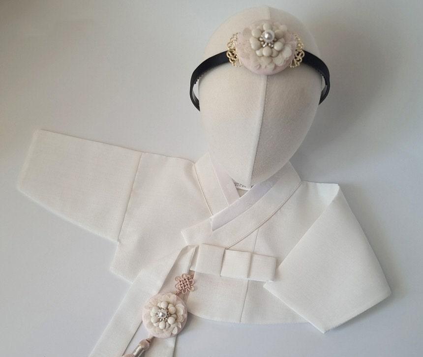 Pearl Daisy Headband - Native Korean