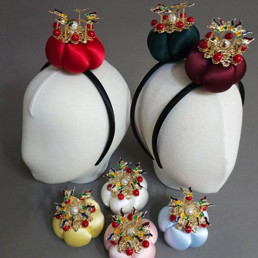 Pearl Jokduri Cushion Headband - Native Korean