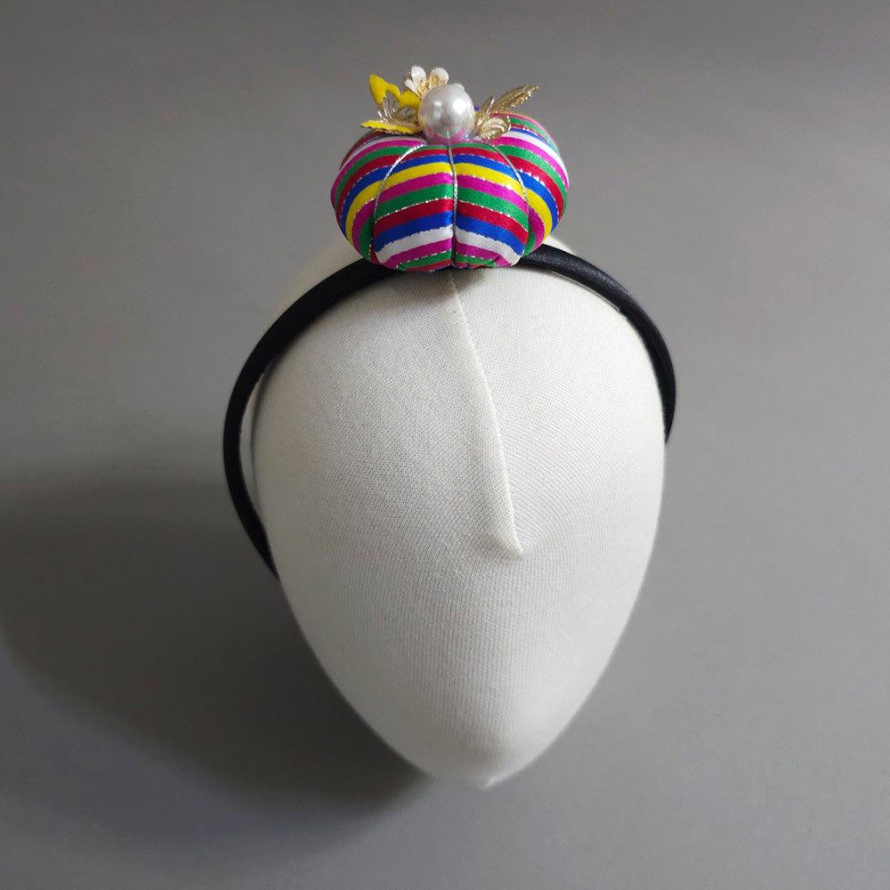 Pearl Saekdong Pumpkin Headband - Native Korean