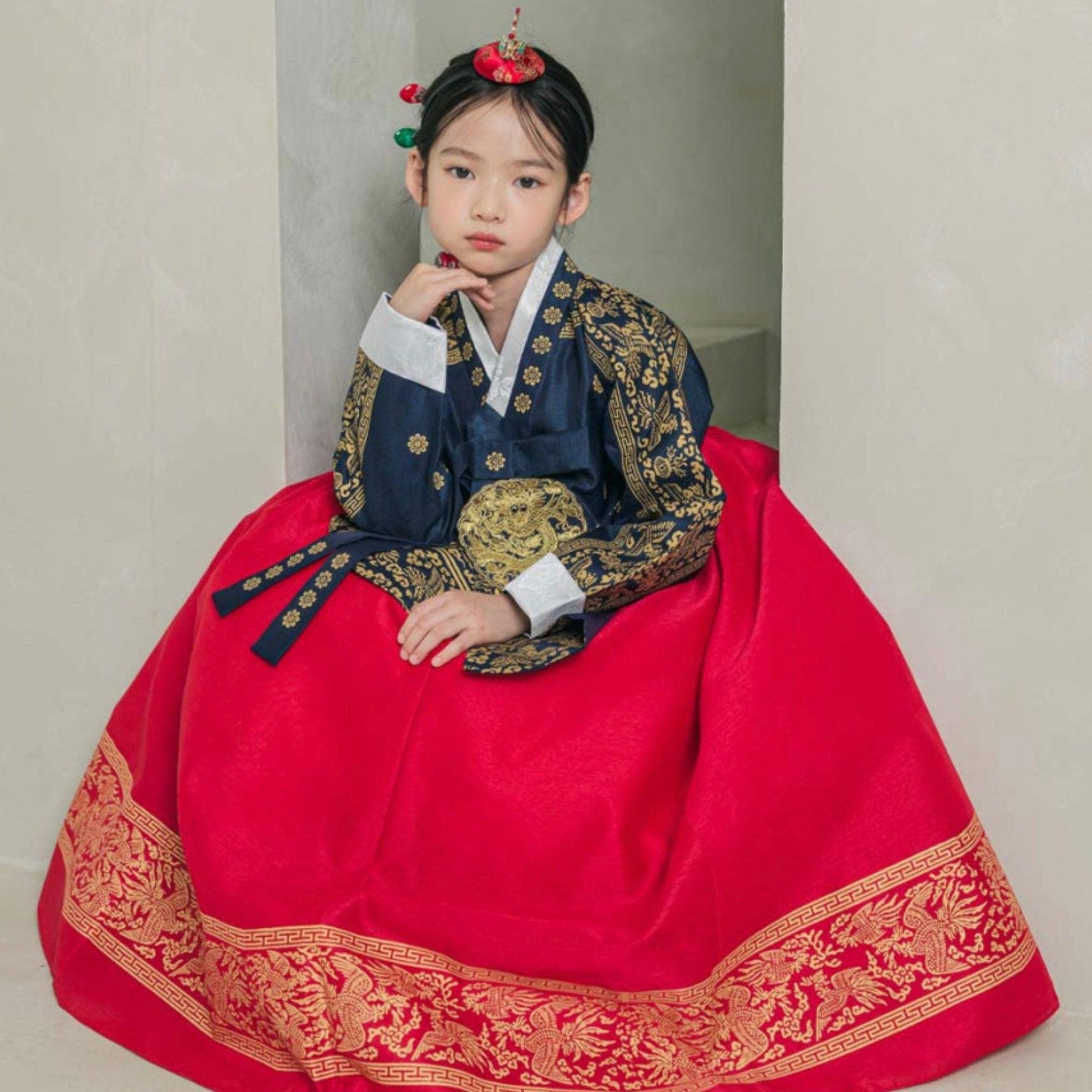 Phoenix Embroidery Headband - Native Korean