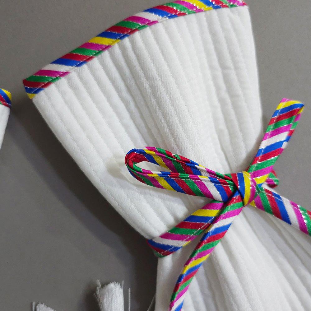 Saekdong Quilted Hanbok Socks - Native Korean