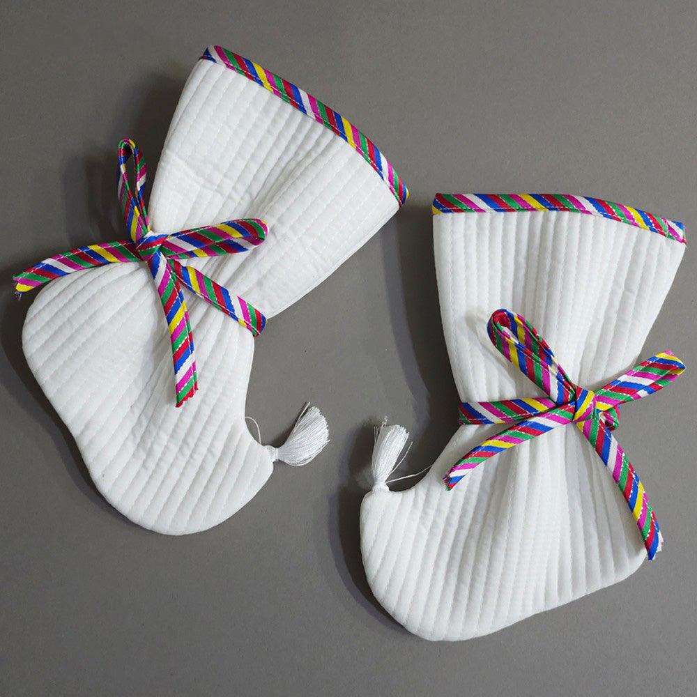 Saekdong Quilted Hanbok Socks - Native Korean