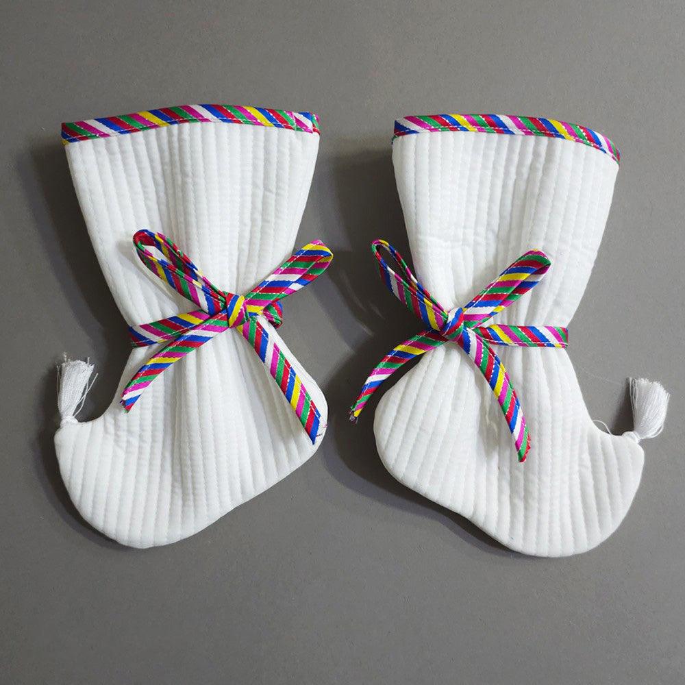 Saekdong Quilted Hanbok Socks - Native Korean