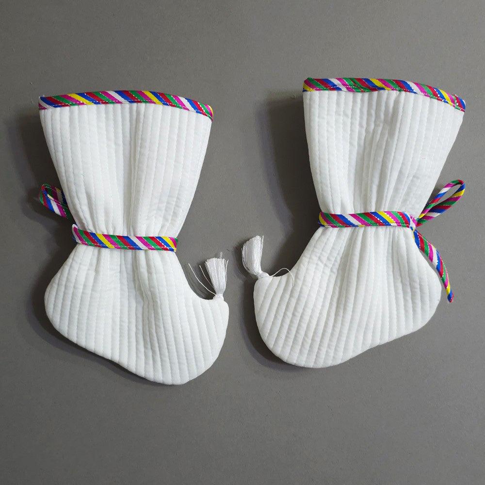 Saekdong Quilted Hanbok Socks - Native Korean