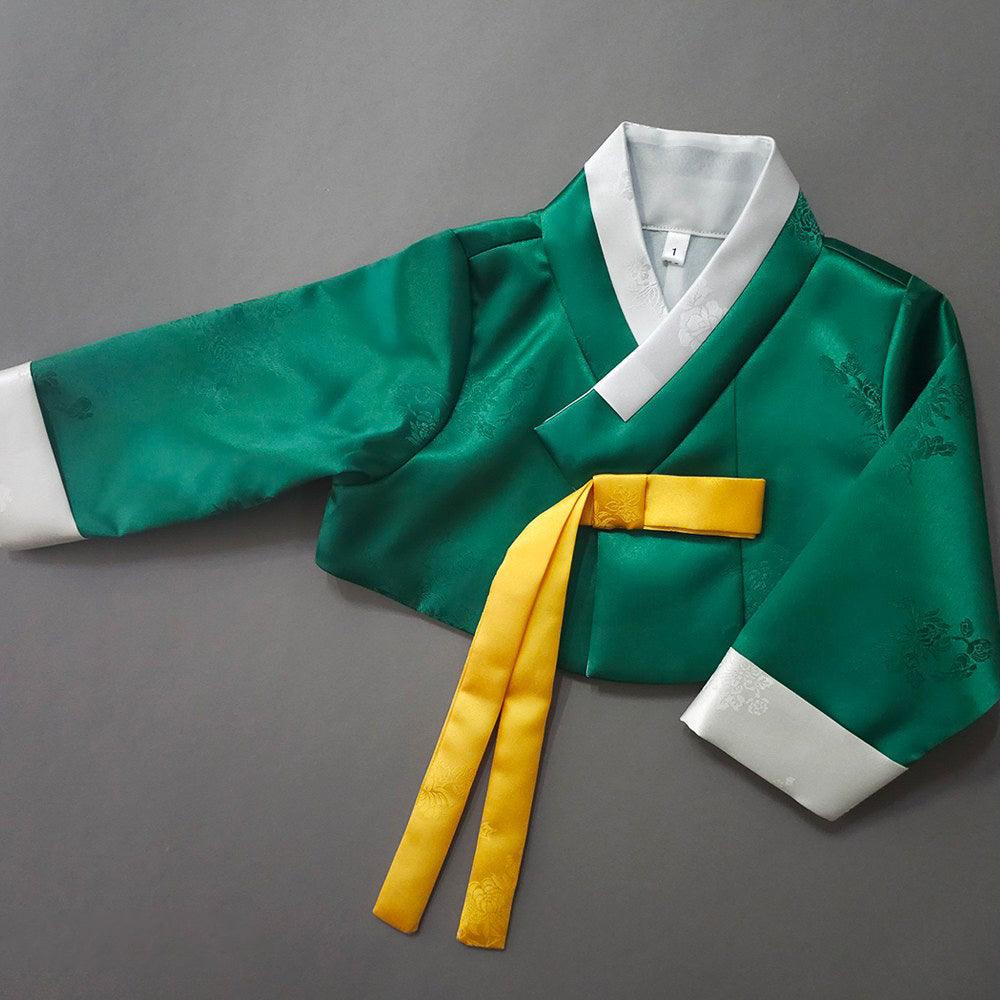 Seojung Green Magenta Girl Hanbok (1-9YR) - Native Korean