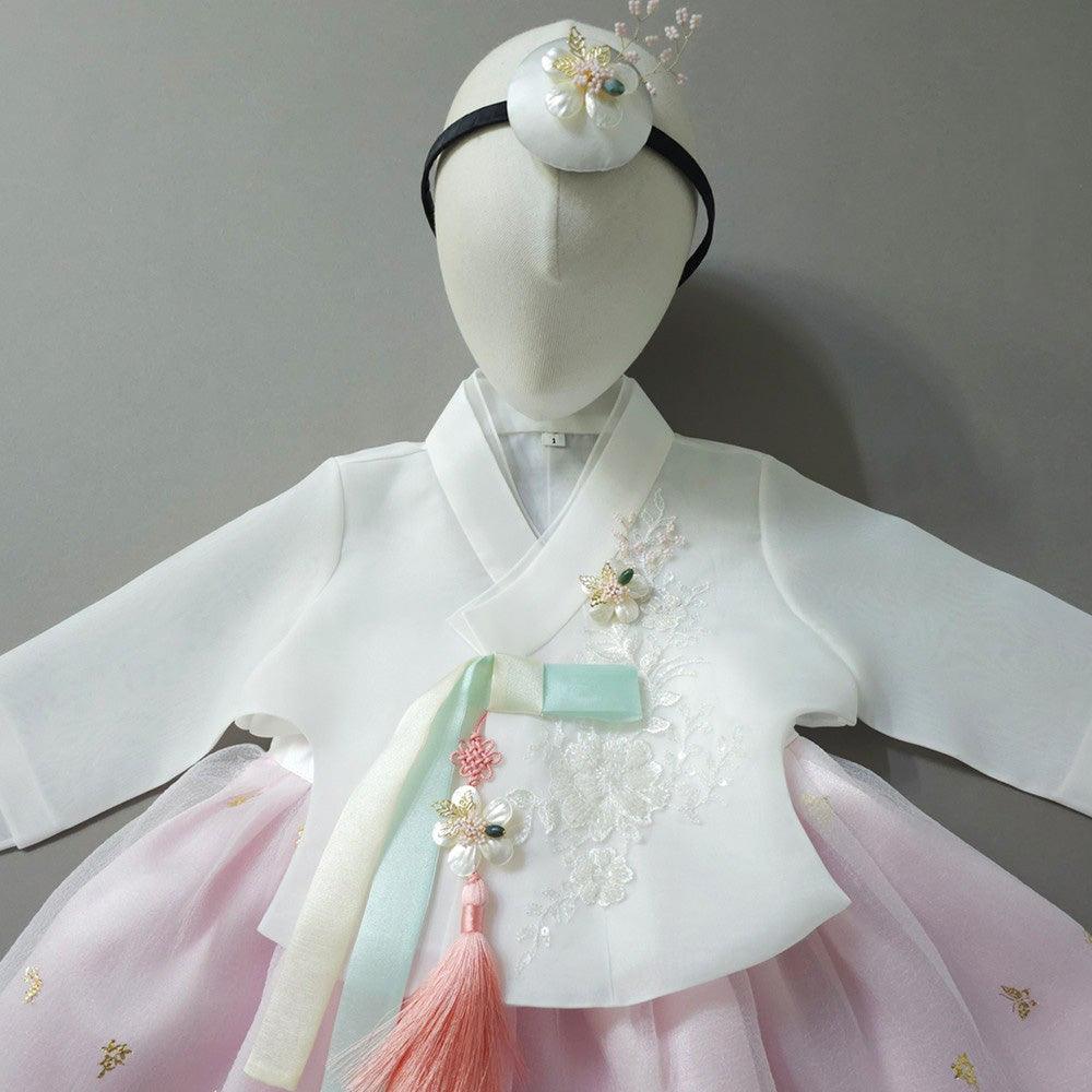 Seolhee Pink Dress Girl Hanbok (1-12YR) - Native Korean