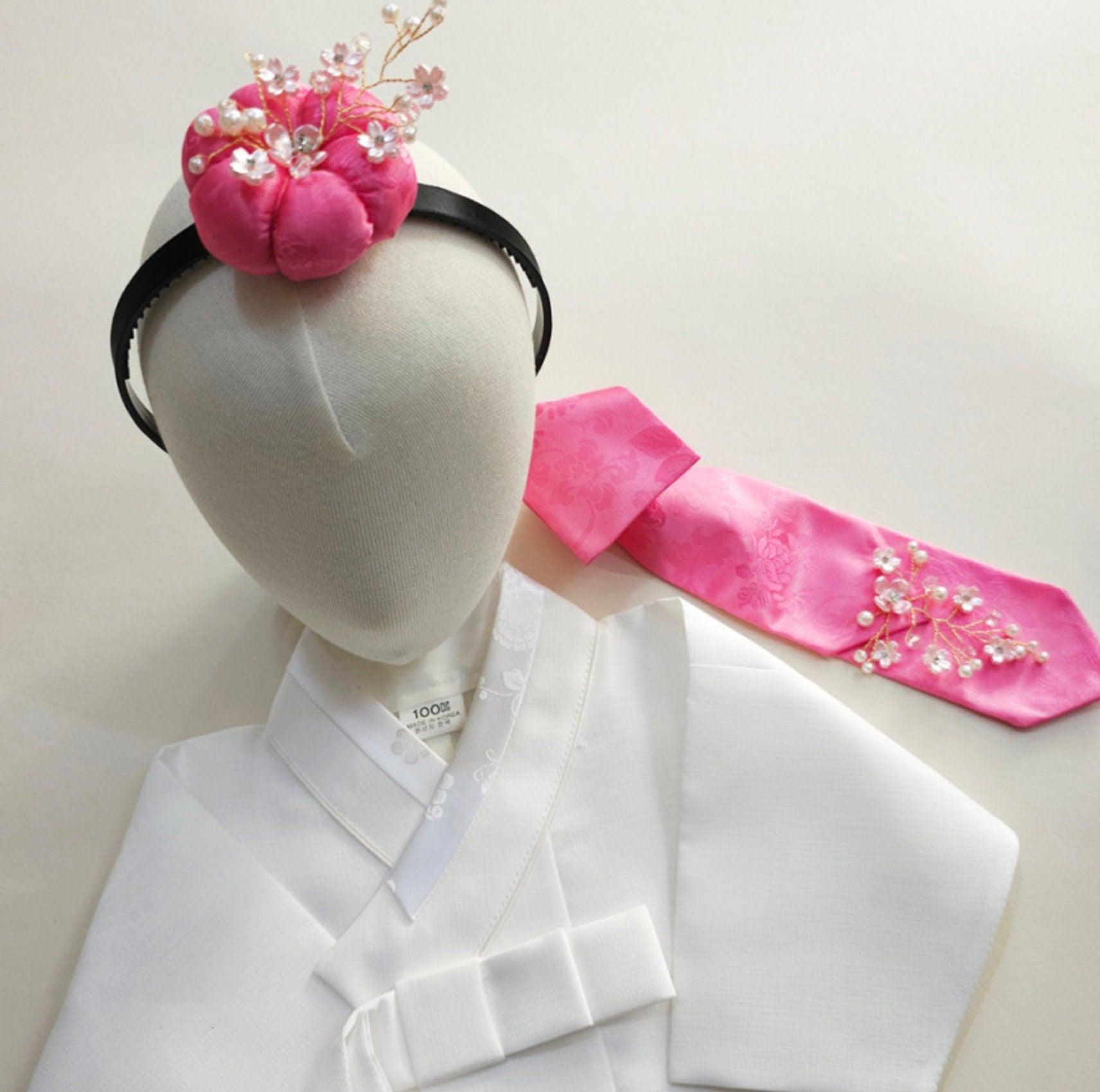 Shine Beads Floral Pumpkin Headband - Native Korean