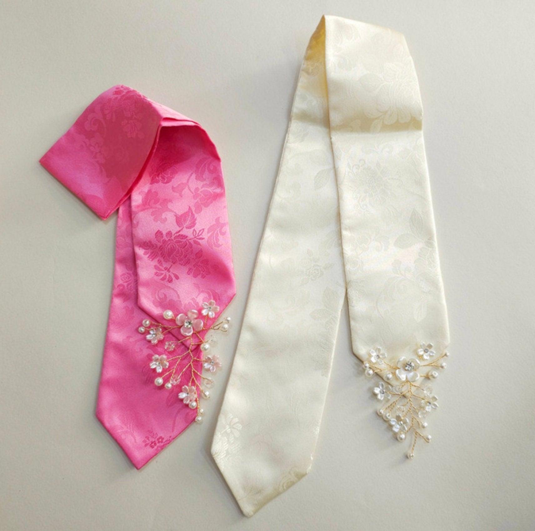 Shine Beads Hair Tie - Native Korean