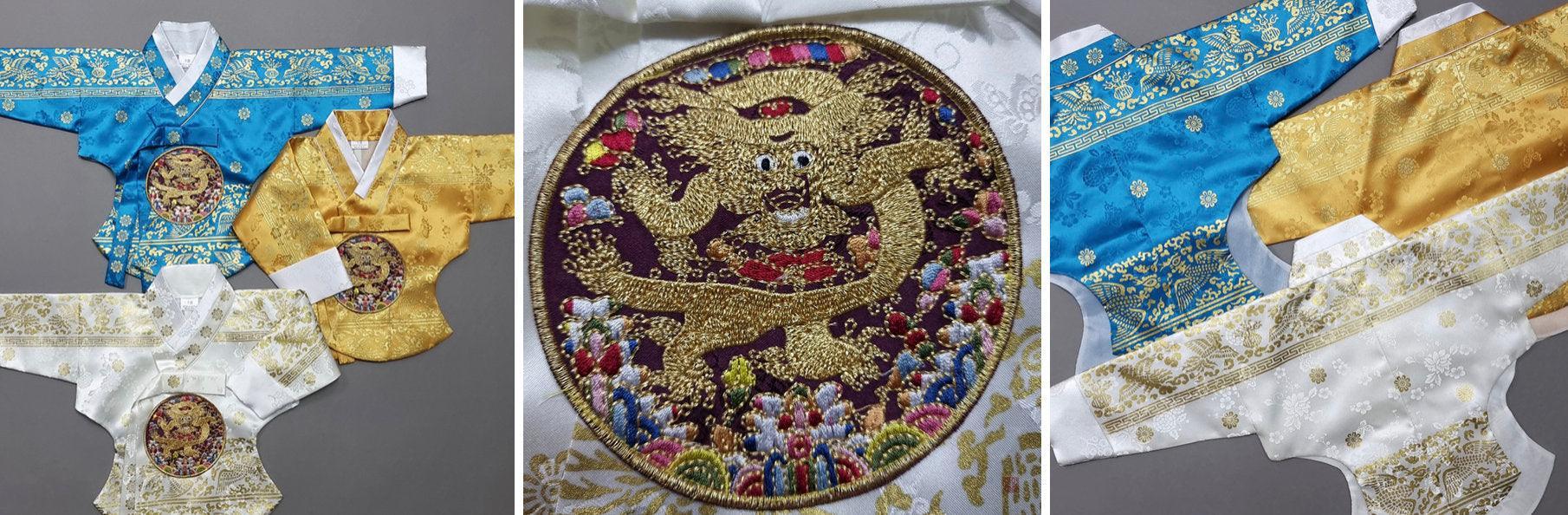 Shiny Red Skirt Girl Hanbok (100D-1YR) - Native Korean