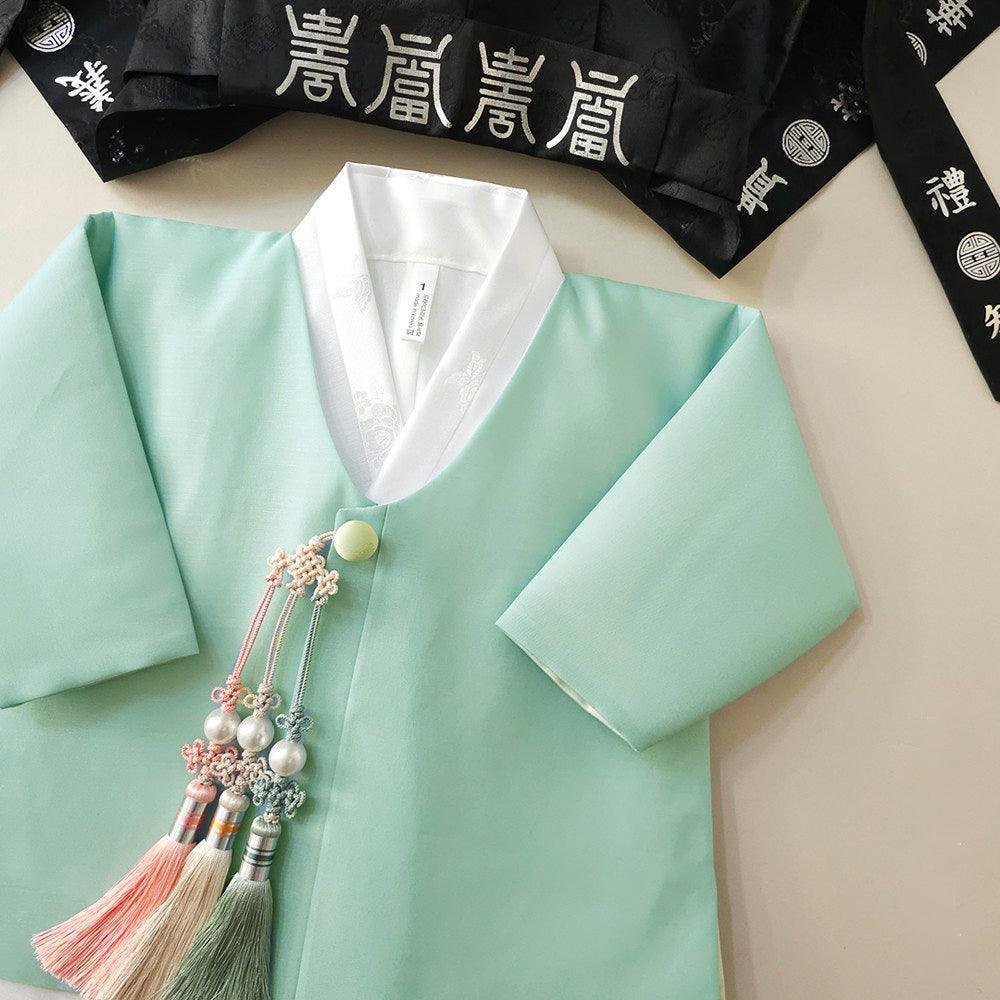 Sihoo Mint Boy Hanbok (100D-1YR) - Native Korean