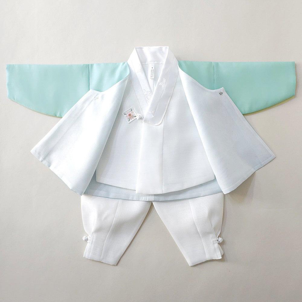 Sihoo Mint Boy Hanbok (100D-1YR) - Native Korean