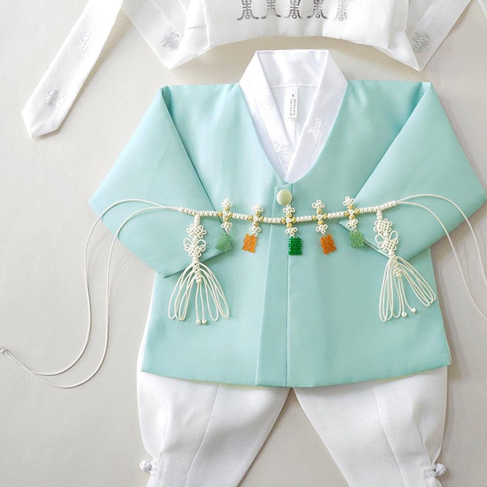 Sihoo Mint Boy Hanbok (100D-1YR) - Native Korean