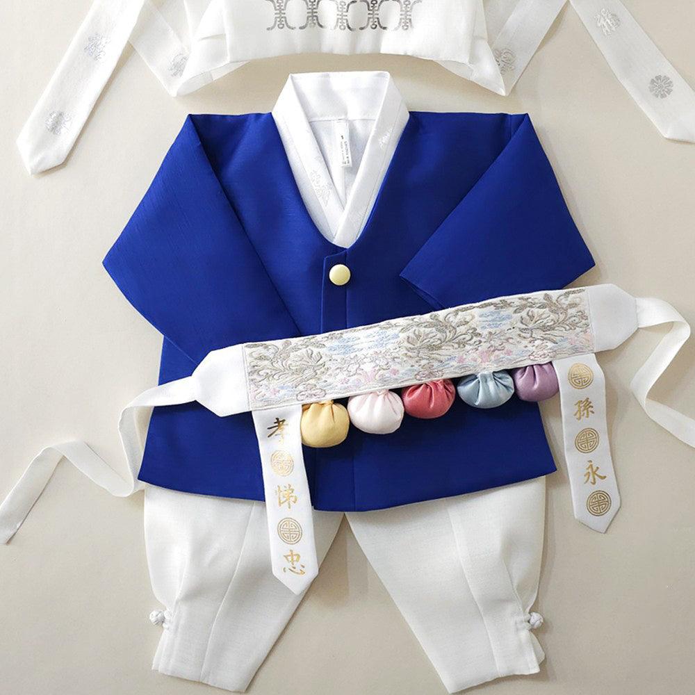 Sihoo Sky Blue Hanbok (100D-1YR) - Native Korean