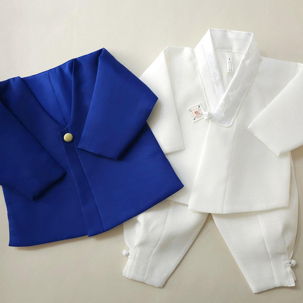 Sihoo Sky Blue Hanbok (100D-1YR) - Native Korean