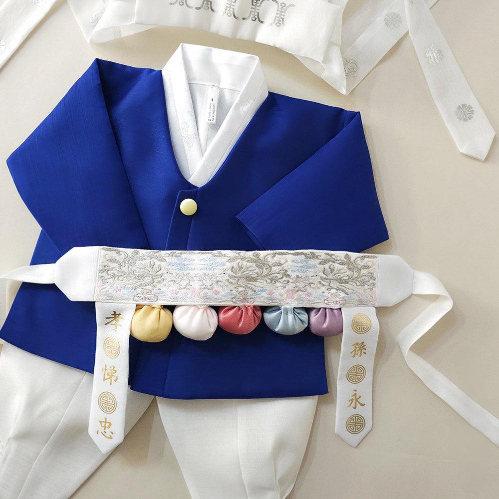 Sihoo Sky Blue Hanbok (100D-1YR) - Native Korean